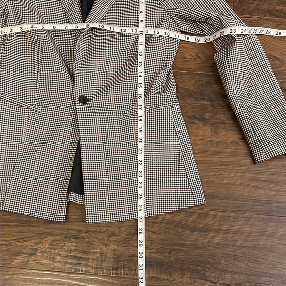 Lucky Brand Black and White Houndstooth Blazer, Sz. Small - Picture 9 of 9